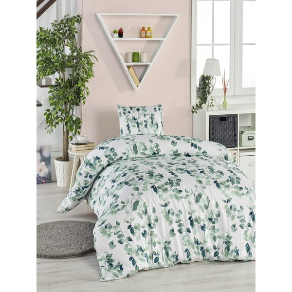 Sabine Green egyszemélyes ranforce-pamut ágyneműhuzat, 140 x 200 cm - Mijolnir-image-2