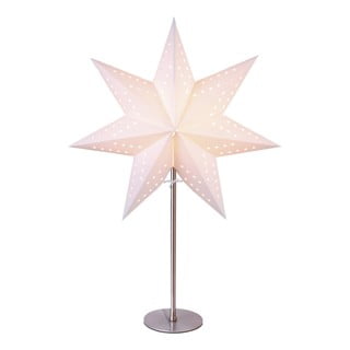 Bobo fehér világító csillag dekoráció, magasság 51 cm - Star Trading