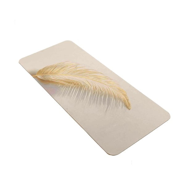 Világosbarna fürdőszobai kilépő 50x120 cm Angelica – douceur d'intérieur-image-4