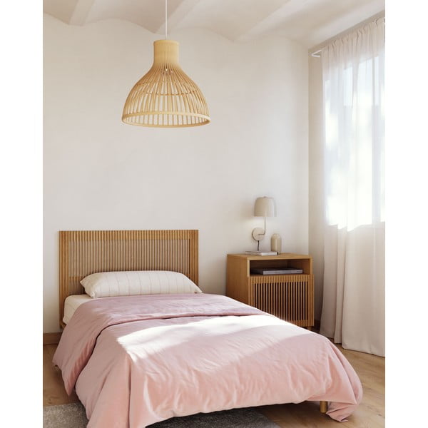 Natúr színű tölgyfa ágytámla 105x70 cm Beyla – Kave Home-image-4