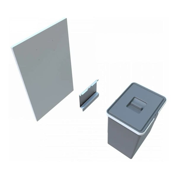 Beépíthető műanyag szemetes 18 l Easy - Elletipi-image-3