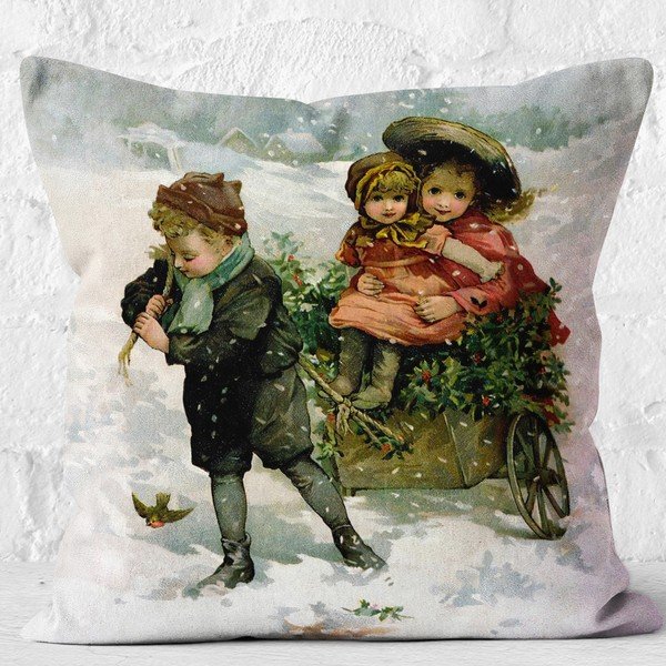 Párnahuzat karácsonyi mintával 43x43 cm – Mila Home-image-4