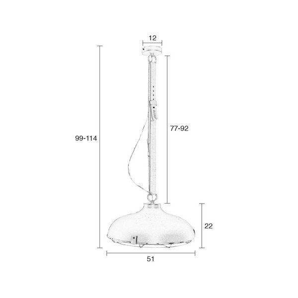 Dek szürke függőlámpa, ⌀ 51 cm - Zuiver-image-2