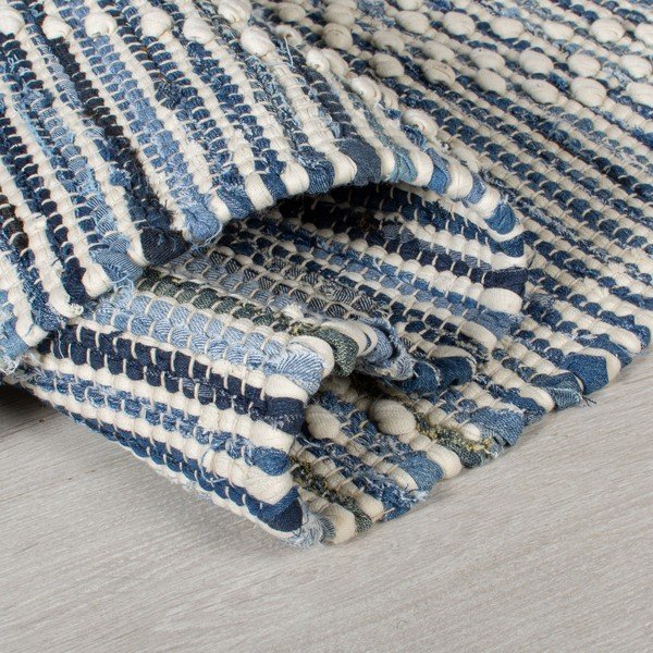 Lissie kék pamut szőnyeg, 120 x 170 cm - Flair Rugs-image-1