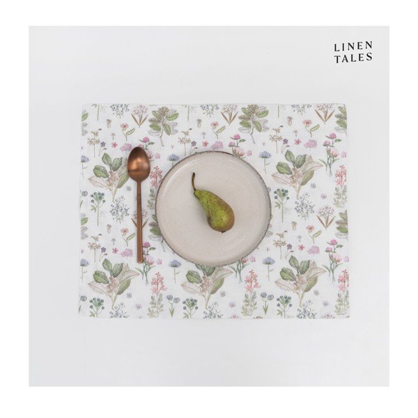 Textil tányéralátét 35x45 cm White Botany – Linen Tales-image-1