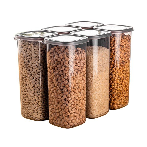 Élelmiszertartó doboz szett 6 db-os Fresco – Hermia