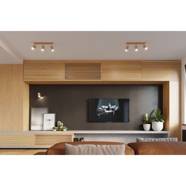 Natúr színű spotlámpa ø 6 cm Ludwik – Sollux-image-3