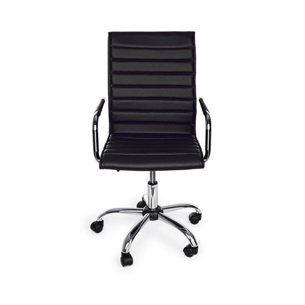 Fekete bőrutánzat irodai szék Perth – Yes Everyday-image-2