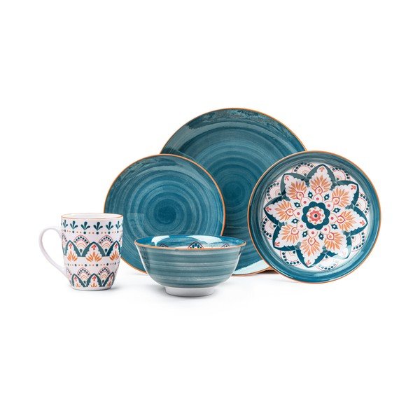 Porcelán étkészlet 20 db-os Hestia - Bonami Essentials