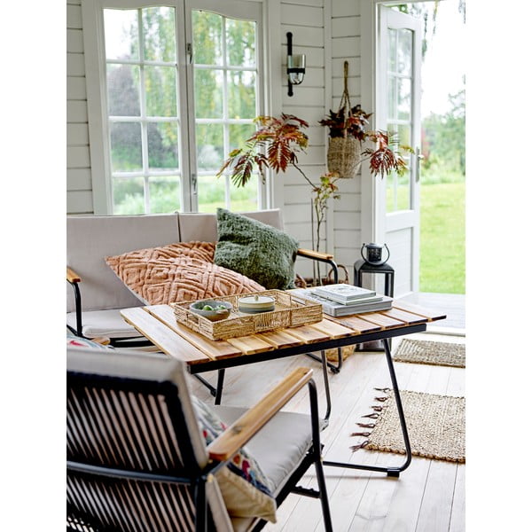 Kerti étkezőasztal 90x60 cm Hampton - Bloomingville-image-1