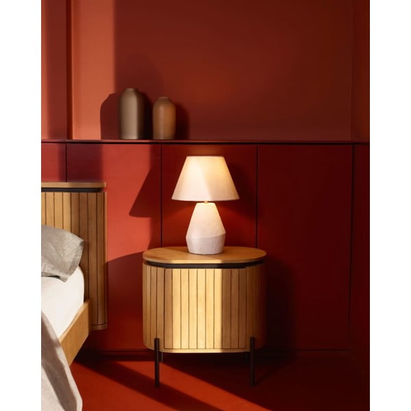 Mangófa éjjeliszekrény Licia - Kave Home-image-2