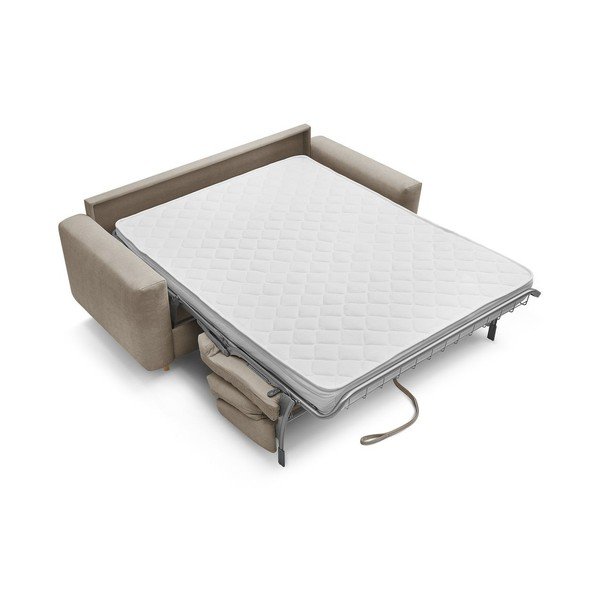 Szürkésbarna kanapé mindennapos alvásra-kinyitható 200 cm Cocoone – Bobochic Paris-image-3