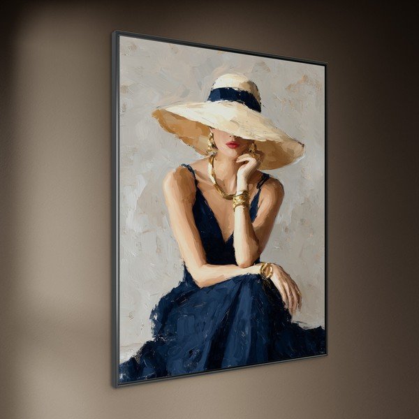 Nyomtatott keretezett kép 60x80 cm Livia – Styler-image-1