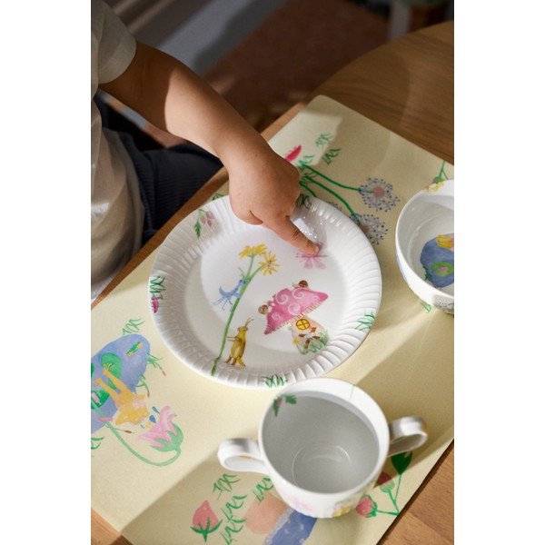 Porcelán gyerek étkészlet 3 db-os Hammershøi Kids – Kähler Design-image-3