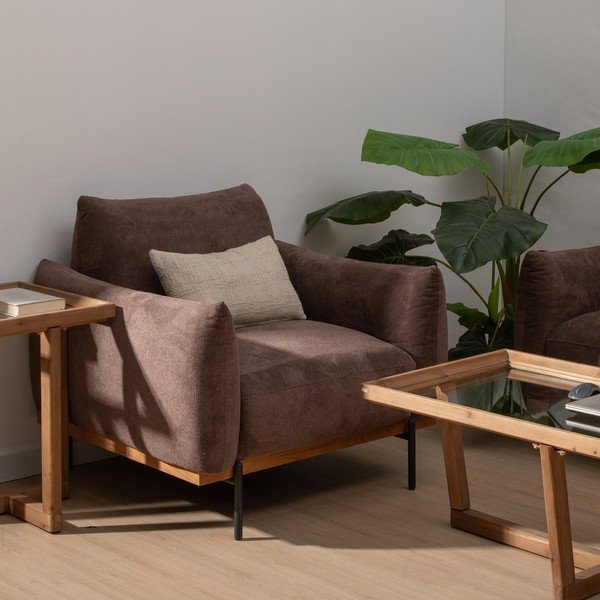 Barna fotel Marron – Ixia-image-4