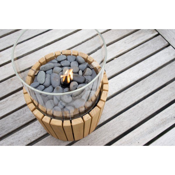 Scoop Timber teakfa gázlámpa, magasság 30 cm - Cosi-image-3