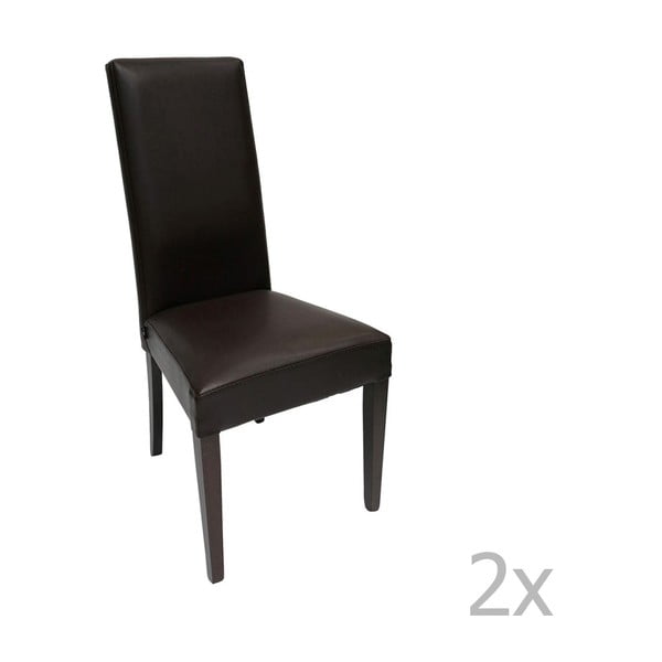 Roque 2 darabos fekete szék készlet - Evergreen House