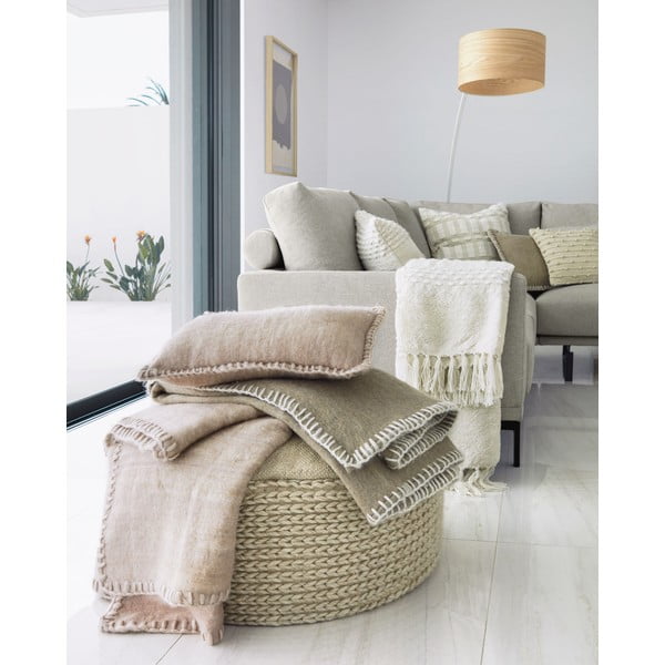 Gyapjúkeverék párnahuzat 30x50 cm Augustina – Kave Home-image-4