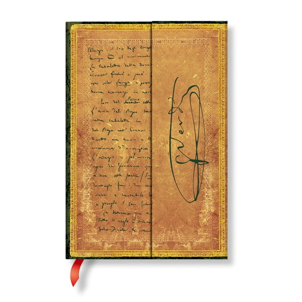 Verdi keményfedeles vonalas jegyzetfüzet, 10 x 14 cm - Paperblanks