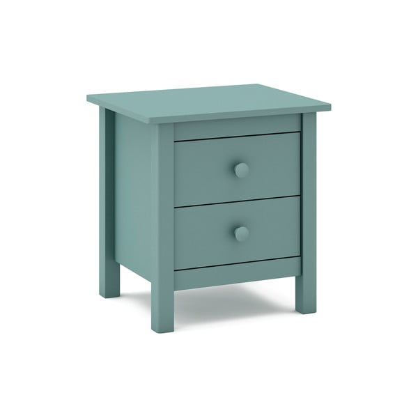 Petróleumkék borovi fenyő gyerek éjjeliszekrény Max – Marckeric-image-2