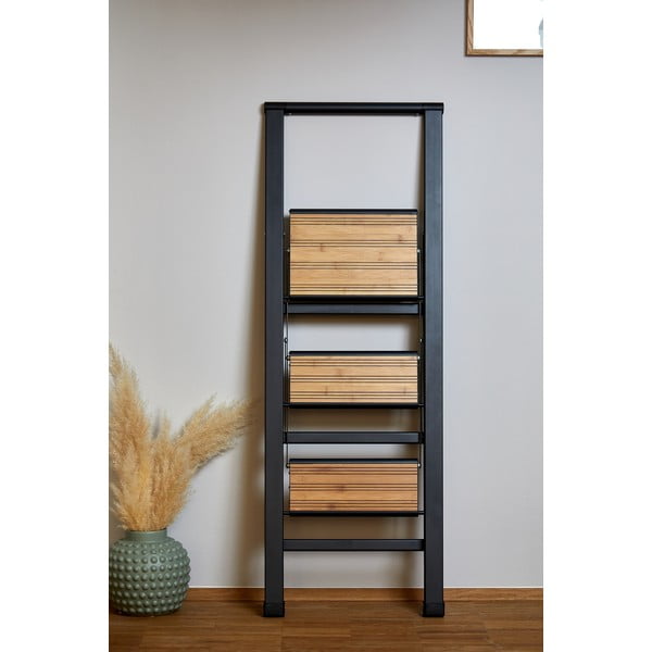 Fém háztartási létra 119 cm – Wenko-image-3