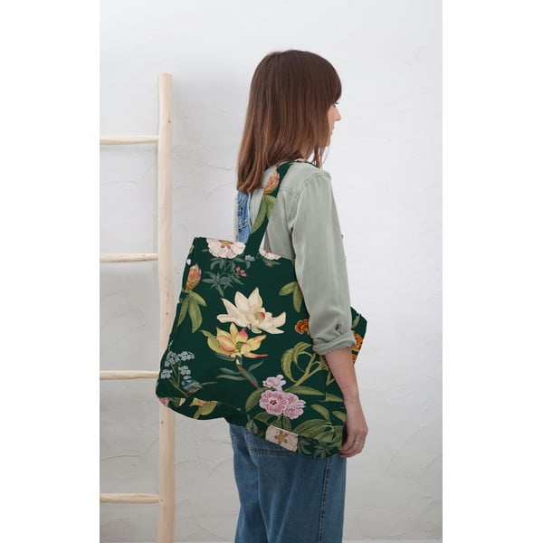 Len bevásárlótáska Jara Green – Madre Selva-image-1