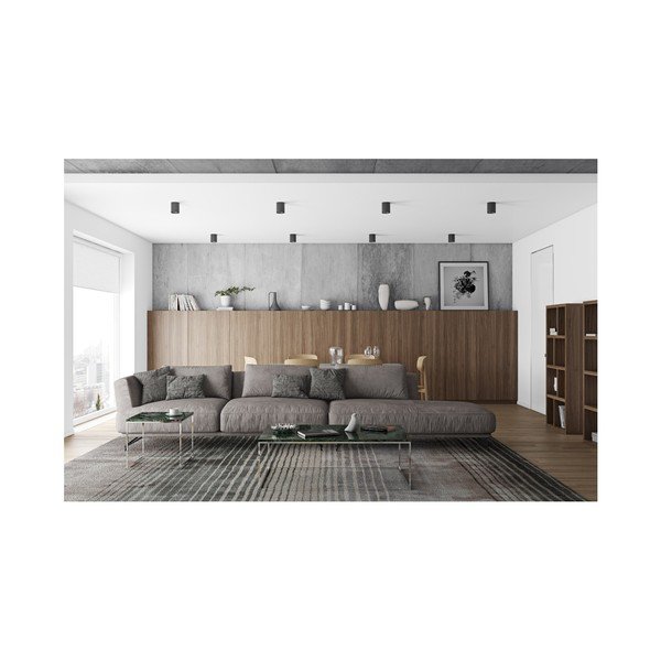 Prairie dohányzóasztal krómozott lábakkal és zöld márvány asztallappal, 75 x 120 cm - TemaHome-image-4