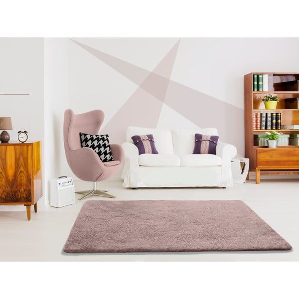 Alpaca Liso rózsaszín szőnyeg, 200 x 290 cm - Universal-image-1