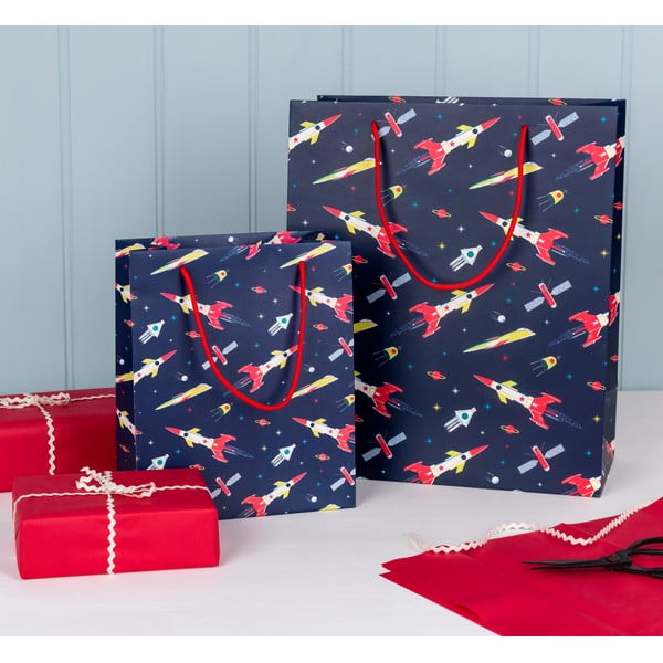 Ajándéktáska 19x10 cm Space Age – Rex London-image-1