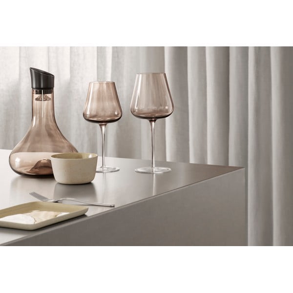 Belo 2 db-os barna vörösboros pohár szett - Blomus-image-1