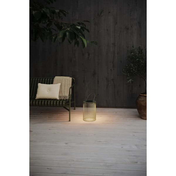 Zöld napelemes-USB kültéri LED lámpás (magasság 54 cm) Cavia – Markslöjd-image-1