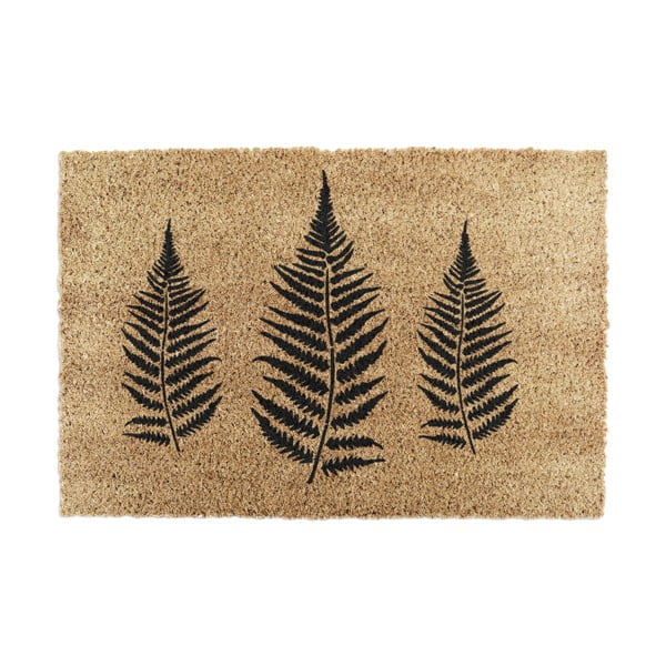 Kókuszrost lábtörlő 40x60 cm Fern Leaf – Artsy Doormats