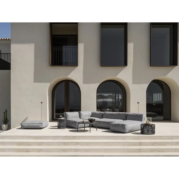 Fém kerek kerti dohányzóasztal ø 80 cm Yua – Blomus-image-3