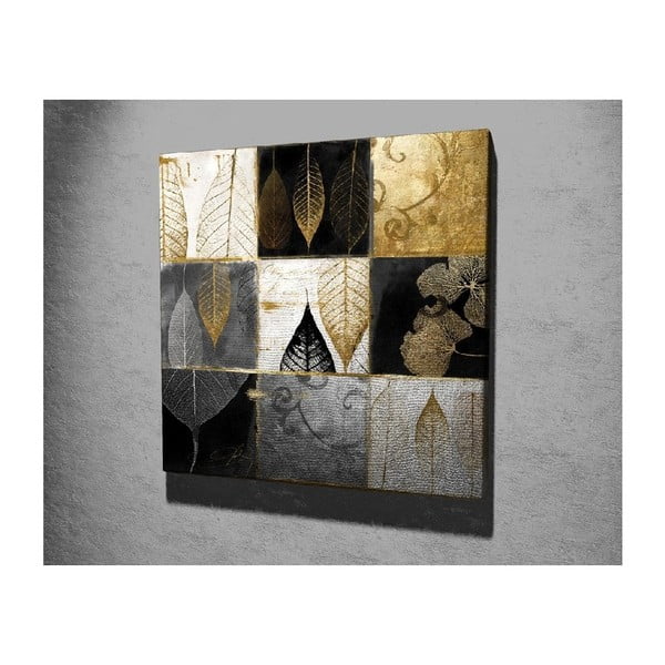 Golden Leaves vászonkép, 45 x 45 cm-image-1