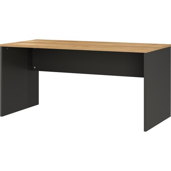 Íróasztal tölgyfa dekorral 158x79 cm Ancona - Germania-image-1