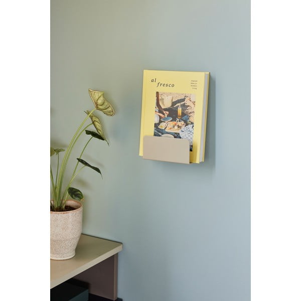 Fém újságtartó állvány Clutch – Hübsch-image-1