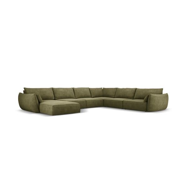 Zöld sarokkanapé (jobb oldali) Vanda – Mazzini Sofas-image-2