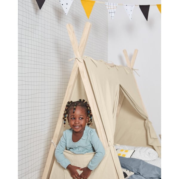 Gyerek függöny ágyhoz 70x136 cm Maralis Teepee – Kave Home-image-1