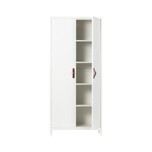 Brock fehér ruhásszekrény, szélesség 84 cm - WOOOD-image-1