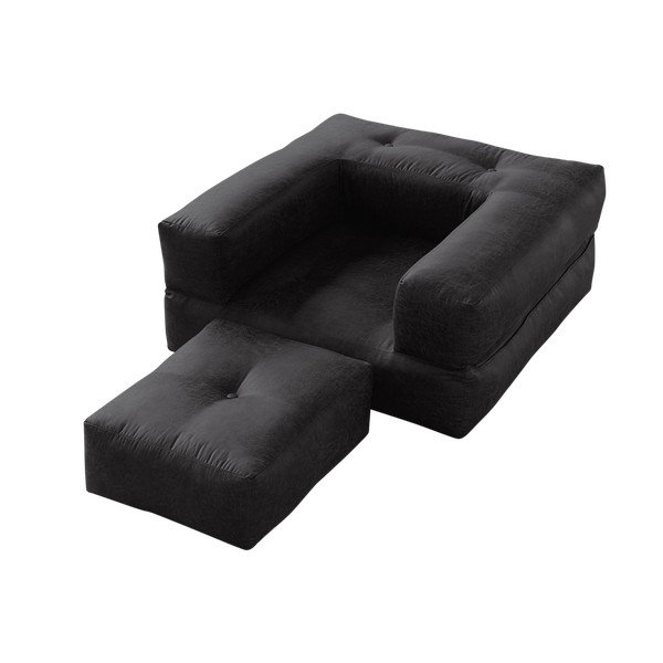 Cube Poly Black állítható fotel - Karup-image-1