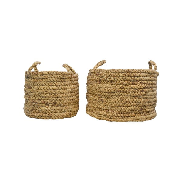 Natural 2 db vízijácint tárolókosár - HSM collection-image-1