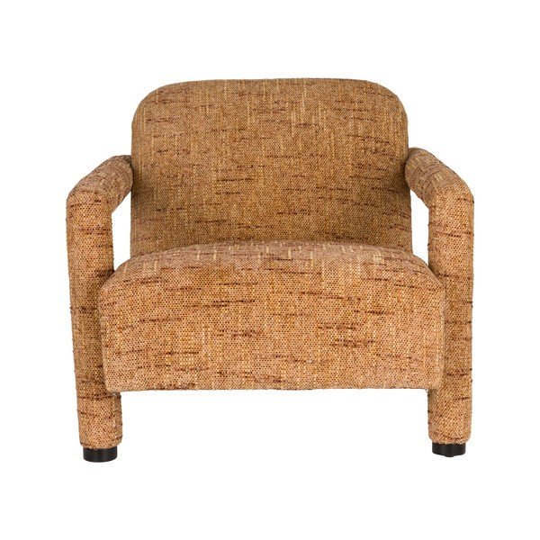 Sárga zsenília fotel Kent – Dutchbone-image-2