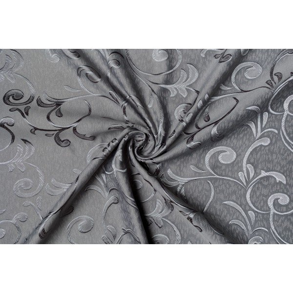 Szürke jacquard függöny 210x245 cm Glory – Mendola Fabrics-image-2