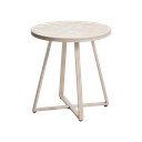 Kerek kerti kisasztal kerámia asztallappal ø 45 cm Tella – Kave Home