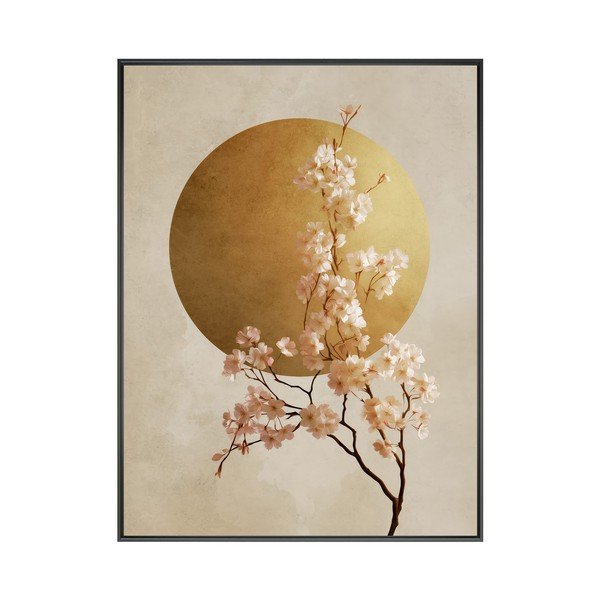 Nyomtatott keretezett kép 60x80 cm Cherry Blossoms – Styler