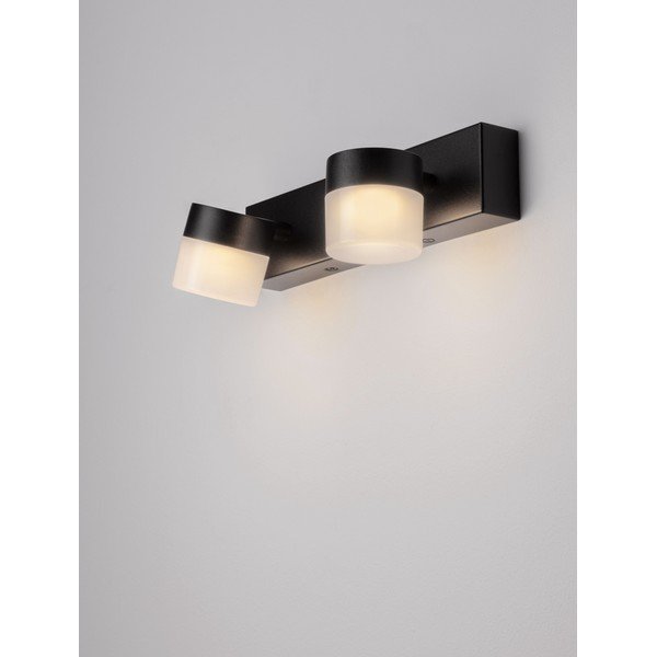 Matt fekete alumínium LED fali lámpa Teko – Nova Luce-image-2