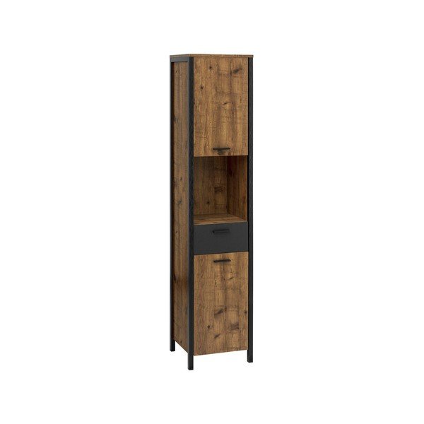 Werra sötétbarna fürdőszobai szekrény, 38 x 175 cm - Støraa-image-1
