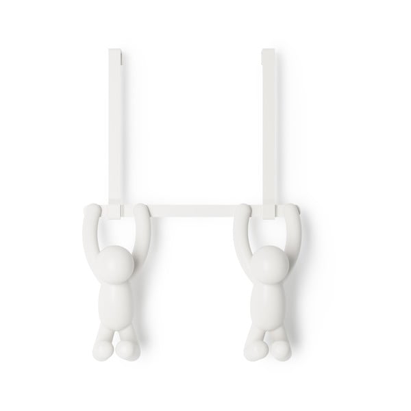 Fehér műanyag ajtófogas 22 cm Buddy – Umbra-image-3