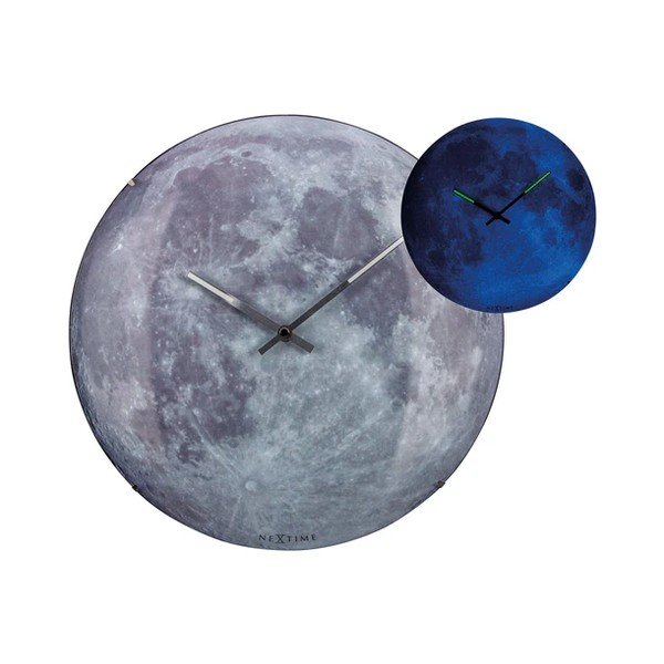 Falióra ø 35 cm Moon – NeXtime-image-3