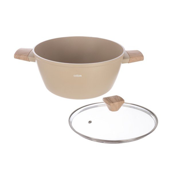 Lábas fedővel-kerámia felülettel 6,6 l Ecrina – Orion